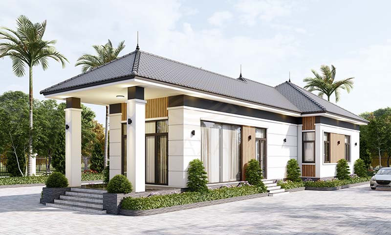 Mẫu Nhà Cấp 4 Đẹp Tự Hào Về Ngôi Nhà Tiện Nghi và Sang Trọng